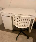 Ikea Micke Bureau 105x50cm + Stoel, Ophalen, Gebruikt, Bureau