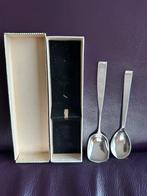 Leeuwezegel suikerschep theeschep verzilverd P Sola 100, Ophalen of Verzenden