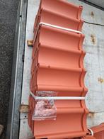 Dakpannen oranje en zwart, Doe-het-zelf en Verbouw, Dakpannen en Dakbedekking, Ophalen of Verzenden, Zo goed als nieuw