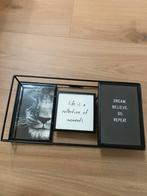 Nieuw foto lijst fotolijst zwart metaal, Minder dan 50 cm, Metaal of Aluminium, Nieuw, Ophalen of Verzenden