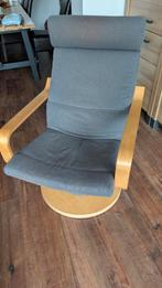Draaibare Poang stoel, Huis en Inrichting, Fauteuils, Ophalen, Gebruikt, Stof, 50 tot 75 cm