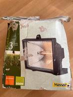 Massive Buitenlamp - 500W - Aluminium, Tuin en Terras, Buitenverlichting, Ophalen, Netvoeding, 250 watt of meer, Spots
