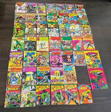 verzameling comics 47 stuks fantastic4 verdedigers thor xman beschikbaar voor biedingen