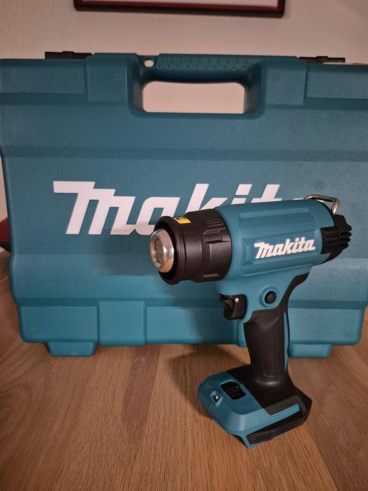 Makita DHG181ZK Accu Heteluchtpistool - Nieuwstaat!, Doe-het-zelf en Verbouw, Gereedschap | Handgereedschap, Zo goed als nieuw