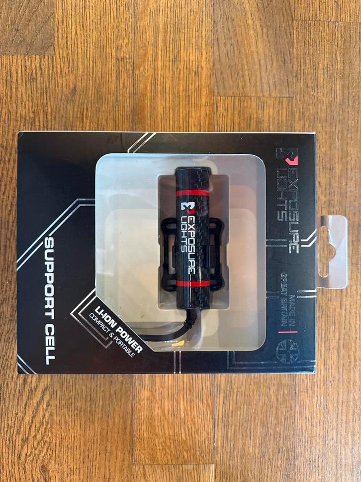 Exposure Lights Support Cell - Nieuw!, Fietsen en Brommers, Fietsaccessoires | Fietsaccu's, Nieuw, Ophalen