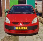 Mitsubishi Colt 1.1 2007 Rood - Trouwe boodschappenkar, Auto's, Voorwielaandrijving, Stof, 74 pk, Handgeschakeld