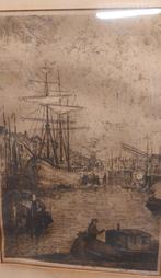 Ets Martin van Waning, Antiek en Kunst, Kunst | Etsen en Gravures, Ophalen