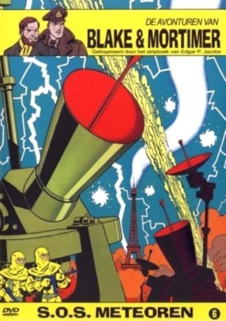 Blake & Mortimer - Sos DVD, Cd's en Dvd's, Dvd's | Tekenfilms en Animatie, Zo goed als nieuw, Europees, Tekenfilm, Vanaf 6 jaar