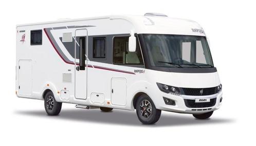 Integraal camper Rapido 8096DF te koop, Caravans en Kamperen, Campers, Particulier, tot en met 4, Integraal, Rapido, Fiat, Diesel