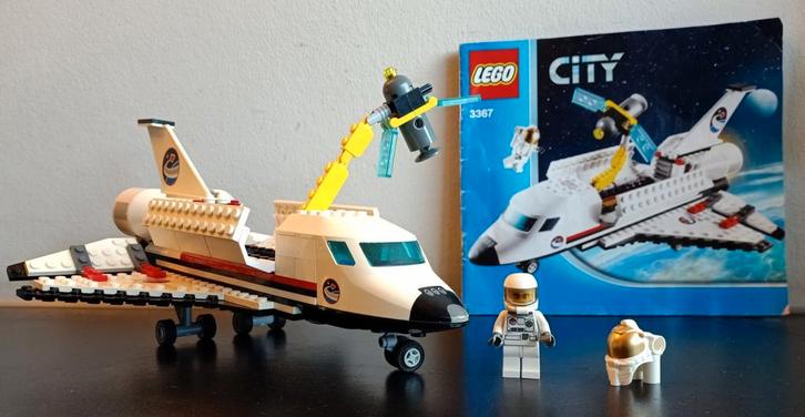 Lego City 3367 spaceshuttle, Kinderen en Baby's, Speelgoed | Duplo en Lego, Gebruikt, Lego, Complete set, Ophalen of Verzenden