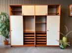 pastoe KP41 kledingkast jaren 60 vintage Dutch Design kast, Ophalen, Gebruikt, Mid century retro jaren 50/60/70 linnekast wandkast