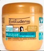 Evoluderm Voedend Argan masker 500 ml (2 voor €10,-), Ophalen of Verzenden, Nieuw, Shampoo of Conditioner