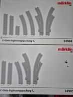 Marklin c rails sets 24903 en 24904. Doosje met 10 x 24188., Ophalen, Wisselstroom, Gebruikt, Rails