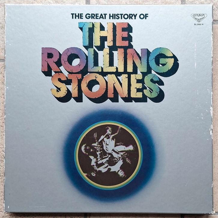 Rolling Stones - Great History Of (5-LP box Japan), Cd's en Dvd's, Vinyl | Rock, Gebruikt, Poprock, 12 inch, Ophalen of Verzenden