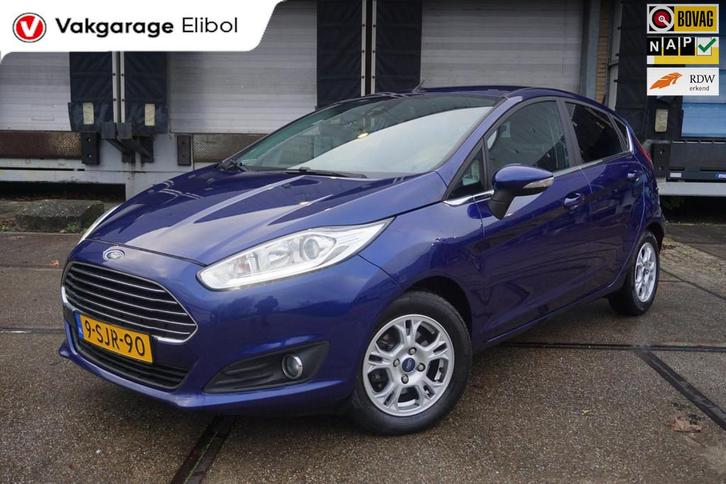 Ford Fiesta 1.6 TDCi Lease Titanium, Auto's, Ford, Bedrijf, Te koop, Fiësta, ABS, Airbags, Airconditioning, Bluetooth, Boordcomputer