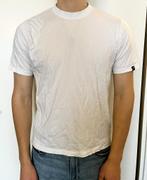 Gymshark wit basic katoenen T-shirt, maat M, Maat 48/50 (M), Ophalen of Verzenden, Gedragen, Gymshark