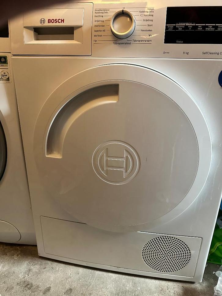 Condensdroger Bosch Series 6 A+++, Witgoed en Apparatuur, Wasdrogers, Zo goed als nieuw, Condens, Voorlader, 6 tot 8 kg, Minder dan 85 cm