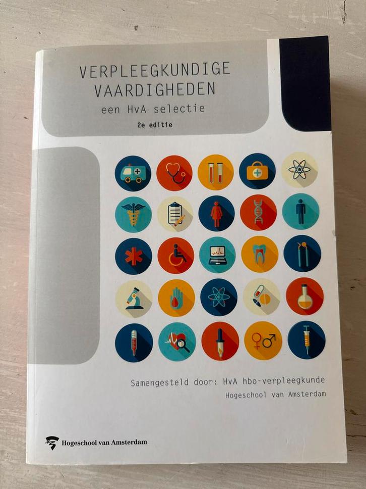 Verpleegkundige Vaardigheden 2de Editie - HVA Selectie, Boeken, Studieboeken en Cursussen, Gelezen, HBO, Gamma, Ophalen of Verzenden
