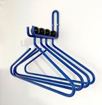 Zeldzame design kapstok jaren 80 – blauw, brutaal, koopje!, Zo goed als nieuw, Minder dan 100 cm, Metaal, Ophalen