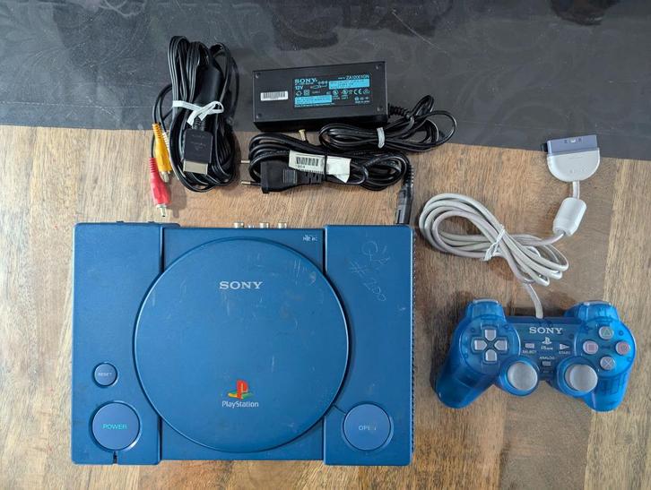 Sony PlayStation Debugging Blue Station DTL-H1102 (1999) PAL, Spelcomputers en Games, Spelcomputers | Sony PlayStation 1, Zo goed als nieuw