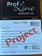 Prof Line Renovlies 150 - Nieuw behang   17.5 meter, Wit, Nieuw, Ophalen of Verzenden, Verf