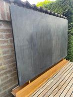 Mooi vintage schoolbord, krijtbord, Ophalen, Gebruikt, Krijtbord
