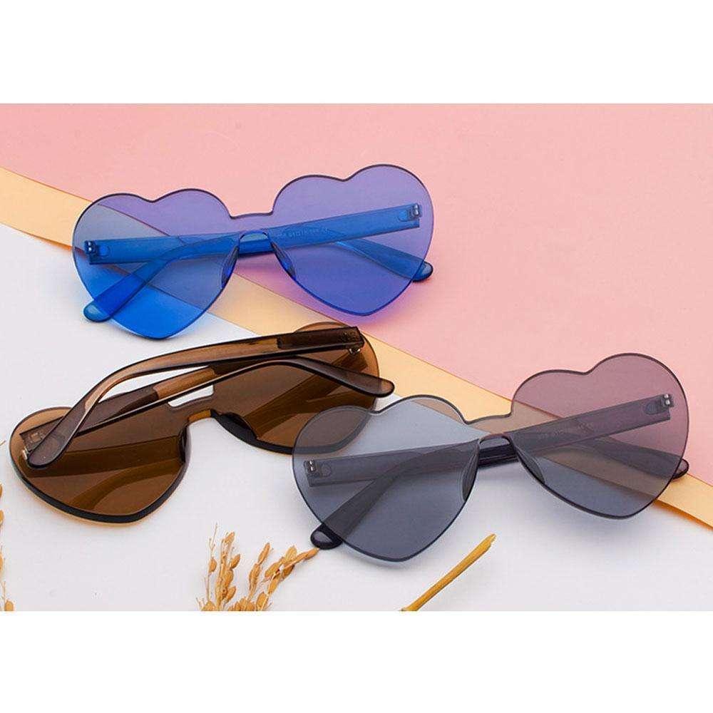 Hartjes zonnebril (love liefde gekleurde bril vrouwen dames), Verzenden, Nieuw, Zonnebril, Overige merken