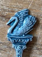 Vintage verzilverde theelepel Dierenbescherming Zwaan, Antiek en Kunst, Antiek | Bestek, Ophalen of Verzenden