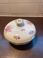 Vintage Bavaria schaal met deksel - 20 cm, Ophalen of Verzenden, Gebruikt, Overige materialen