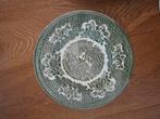 6x puntgave E.I.T. groen vintage made in England borden diep, Ophalen of Verzenden