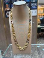 14KT Goud - 77.22 Gram -Ketting -PLATTE MAGNUM -Herenketting