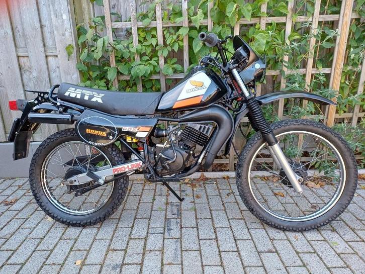 Honda mtx ot 80cc 6 bak met brommerkenteken, Fietsen en Brommers, Brommers | Honda, Gebruikt, MTX, Maximaal 45 km/u, Ophalen