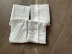 Hydrofiele doeken - wit 4x + 1 bewerkte, Ophalen of Verzenden, Nieuw, Jongetje of Meisje