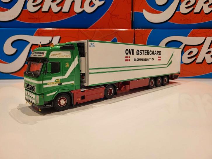 Tekno Volvo Ove østergaard, Hobby en Vrije tijd, Modelauto's | 1:87, Zo goed als nieuw, Bus of Vrachtwagen, Herpa, Ophalen of Verzenden