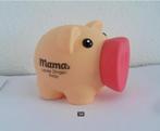 Spaarvarkentje / leuke dingen potje voor mama / spaarpot, Ophalen of Verzenden, Zo goed als nieuw, Kunststof, Dier