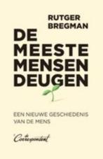 De meeste mensen deugen, Boeken, Politiek en Maatschappij, Nederland, Maatschappij en Samenleving, Ophalen of Verzenden, Rutger Bregman