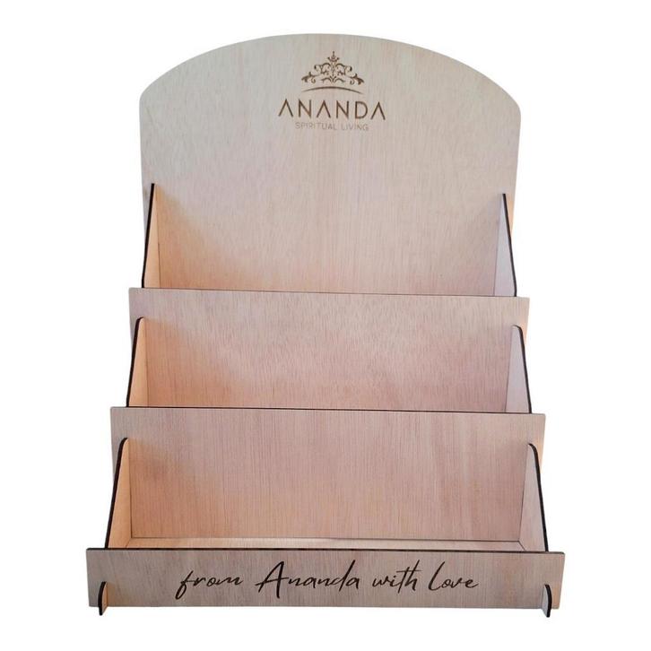Kaartendisplay/ kaartenrek 32,5cm gepersonaliseerd, Huis en Inrichting, Woonaccessoires | Krantenbakken en Lectuurbakken, Nieuw