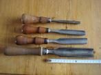 oude gutsen beitels Peugeot ophalen of verzenden, Antiek en Kunst, Antiek | Gereedschap en Instrumenten, Ophalen