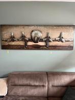 Wanddecoratie propeller vliegtuig, Huis en Inrichting, Ophalen of Verzenden, Zo goed als nieuw, Schilderij