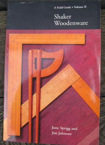 BOEK SHAKER DESIGN " SHAKER WOODENWARE" beschikbaar voor biedingen