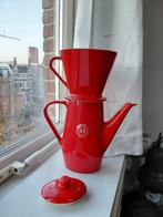 Douwe Egberts Koffiekan Vintage Nicolai Carels koffieset, Ophalen of Verzenden, Gebruikt