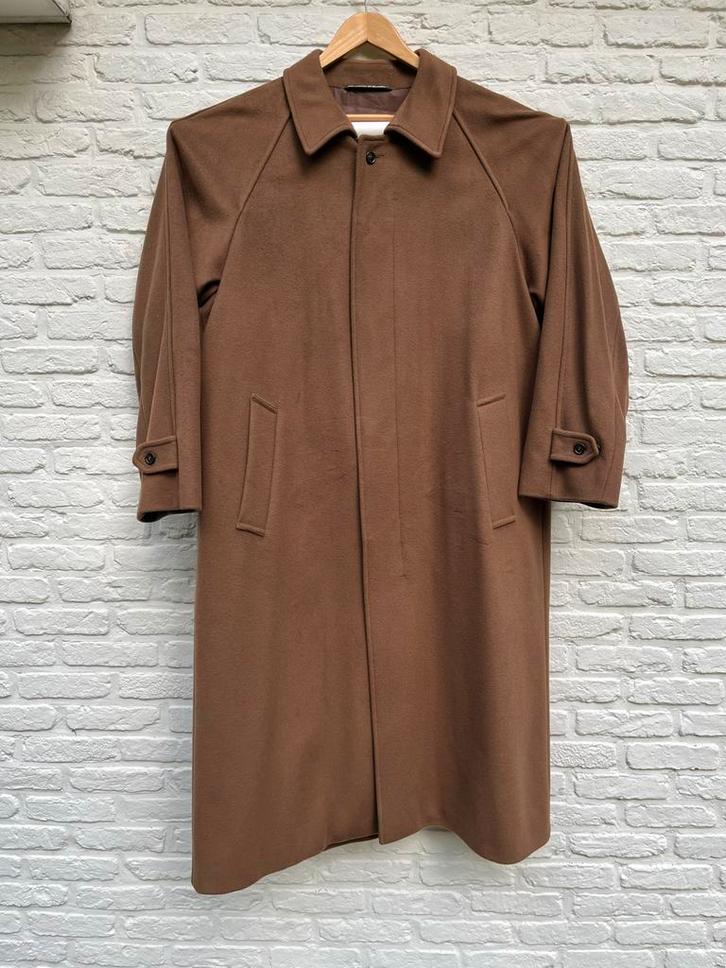 Camel Jas mt 56/58 - Wellington of Bilmore - 20% Cashmere, Kleding | Heren, Jassen | Winter, Gedragen, Maat 56/58 (XL), Bruin