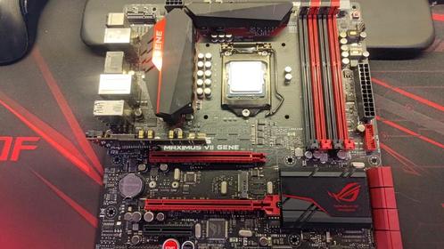 asus maximus VII gene i5 4690k en 8gb DDR3 2133, Computers en Software, Moederborden, Gebruikt, Intel, DDR3, Ophalen