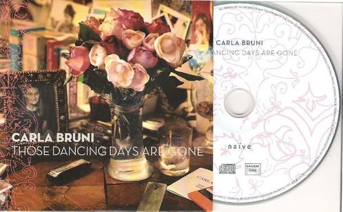 Carla Bruni PROMO Cd single Those dancing days are gone, Cd's en Dvd's, Cd Singles, Zo goed als nieuw, Pop, 1 single, Verzenden