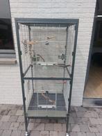 parkieten kooi zeer nette staat, Ophalen of Verzenden, Zo goed als nieuw, Metaal, Vogelkooi
