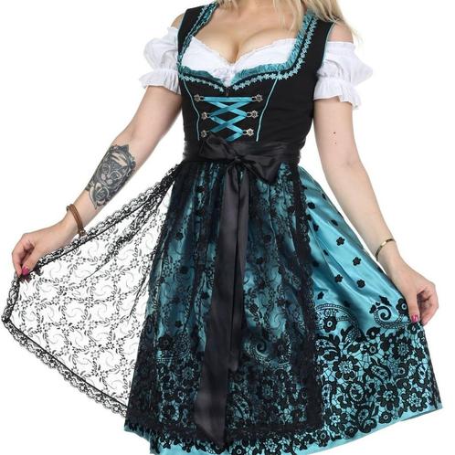 3-delige dirndl jurk maat 36 38 40 42 44 46 48 50 52 nieuw, Kleding | Dames, Carnavalskleding en Feestkleding, Nieuw, Kleding