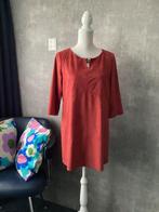 Steps tomaatrode suedine tuniek maat L, Maat 38/40 (M), Ophalen of Verzenden, Steps, Gedragen