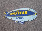 GOODYEAR EMAILLE RECLAMEBORD, Ophalen, Zo goed als nieuw, Reclamebord