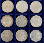 serie rijksdaalders / 2,5 gulden Wilhelmina (3), Postzegels en Munten, Munten | Nederland, Setje, Zilver, 2½ gulden, Koningin Wilhelmina