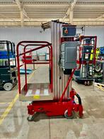 Hoogwerker verticale mast 11.5 mtr werkhoogte, Verzenden, Rees, Info@robgro.nl, Robgro